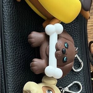 Dog clips for purse or Animal Keychain Set bath and body works sanitizer holder